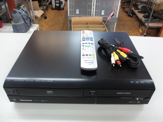 パナソニック HDD/DVD/VHS一体型地デジレコーダー DMR-XP22V 家電買取 岡山 リサイクル 買館