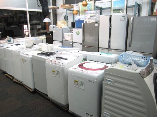 冷蔵庫・洗濯機・電子レンジ・TV 家具・家電 買取 販売 岡山 リサイクル買館