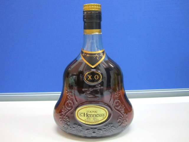 Hennessy XO 金キャップ グリーンボトル 古酒 ウイスキー ブランデー 買取 岡山 リサイクル 買館