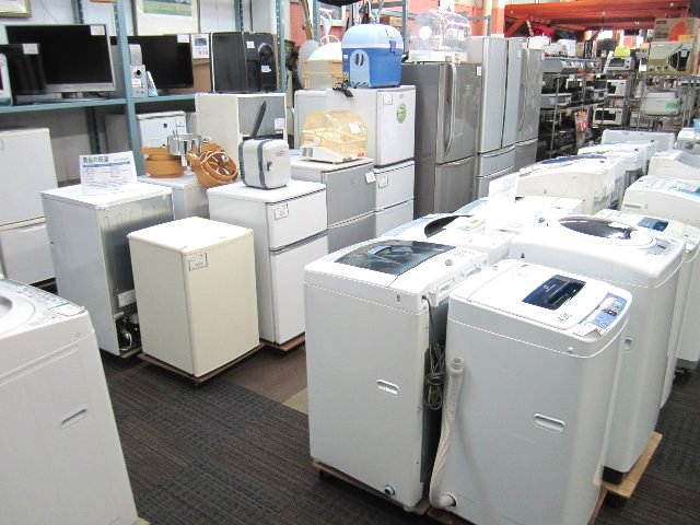 冷蔵庫・洗濯機・家電・家具 買取 販売 岡山 リサイクル 買館