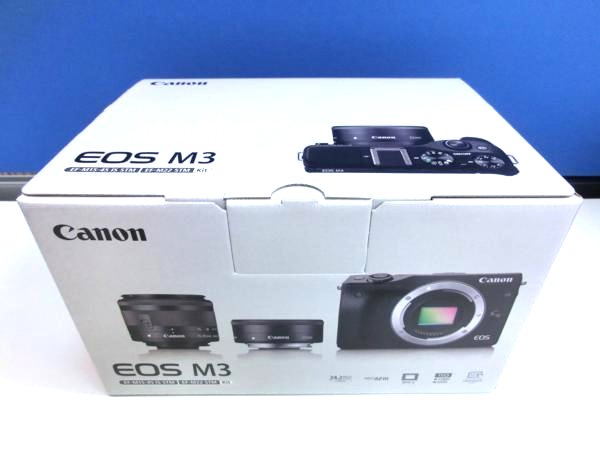 Canon ミラーレス一眼カメラ EOSM3 買取